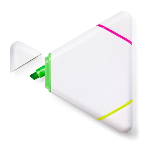 Marcador fluorescente blanco