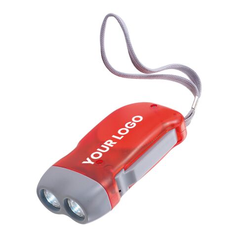 Linterna de plástico rojo