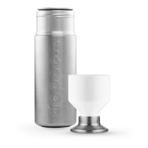 Dopper Steel | 800 ml plata/blanco