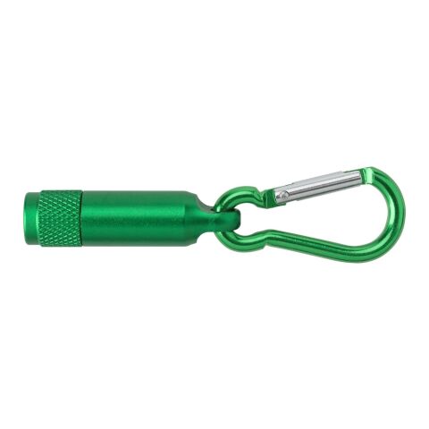 Mini linterna de aluminio verde