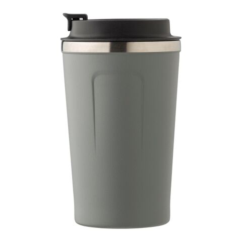 Vaso termo de acero inox. gris
