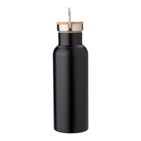 Bidón termo de acero inox. negro
