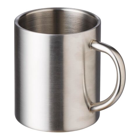 Taza de acero inox. Braylen plata