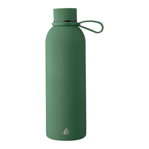 Botella termo de acero inox. reciclado (500 ml) Sena rojo