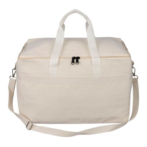 Bolsa nevera de polialgodón reciclado Luz beige