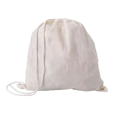 Mochila de algodón beige