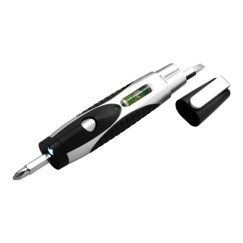 Destornilladores, nivel y linternita negro/plata | sin montaje de publicidad | no disponible | no disponible