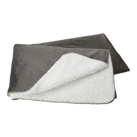 Manta sintética de imitación visón, 100% poliéster azul | sin montaje de publicidad | no disponible | no disponible