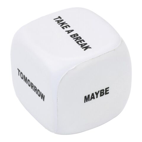 Antiestrés Dado blanco | sin montaje de publicidad | no disponible | no disponible