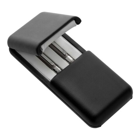 Juego de bolígrafo y roller gris | sin montaje de publicidad | no disponible | no disponible