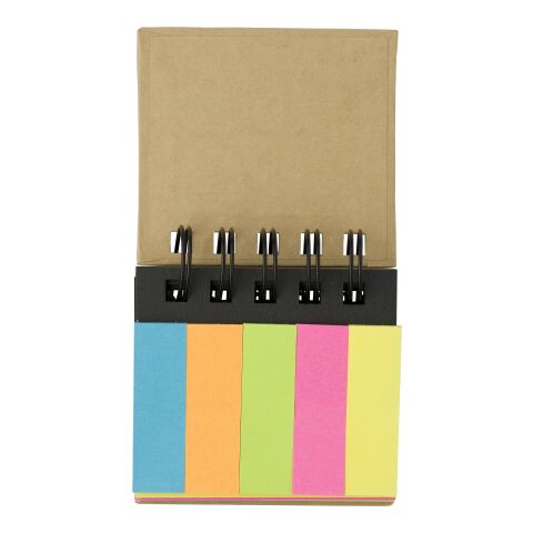 Set de memos con espiral marrón | sin montaje de publicidad | no disponible | no disponible