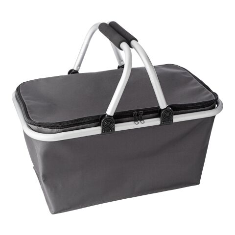 Cesta plegable en tela Oxford azul cobalto | sin montaje de publicidad | no disponible | no disponible