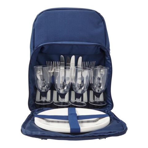 Mochila nevera de picnic azul | sin montaje de publicidad | no disponible | no disponible