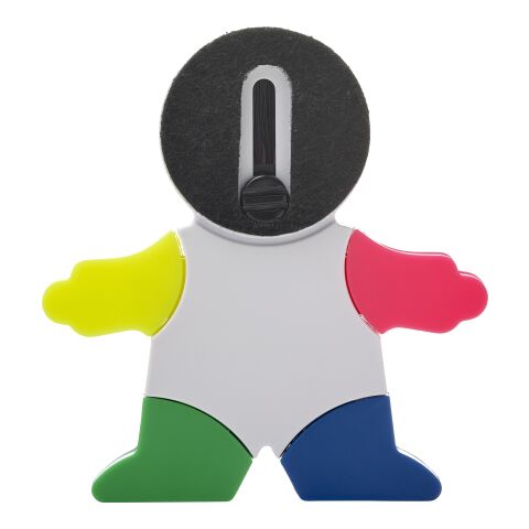 Marcador de ABS con forma. blanco | sin montaje de publicidad | no disponible | no disponible