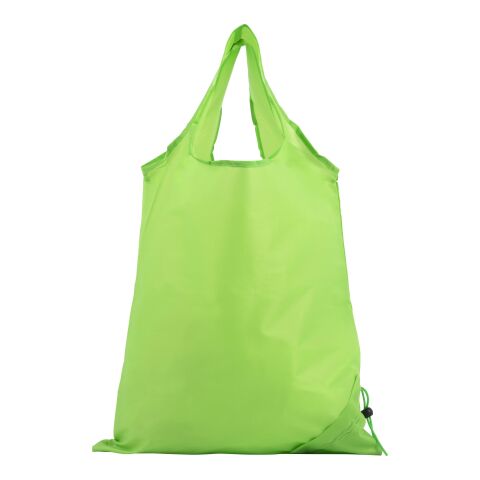Bolsa de la compra plegable (210D). verde lima | sin montaje de publicidad | no disponible | no disponible