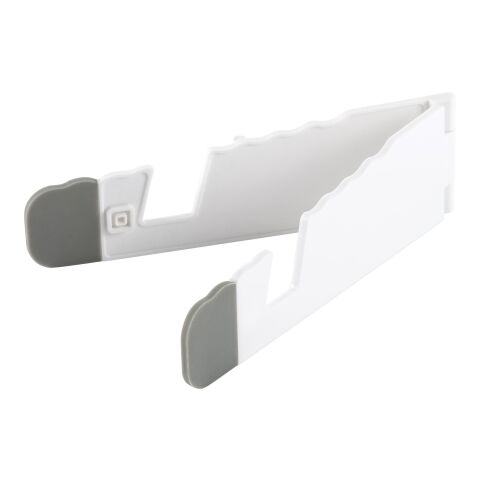 Soporte de tablet y smartphone. blanco | sin montaje de publicidad | no disponible | no disponible