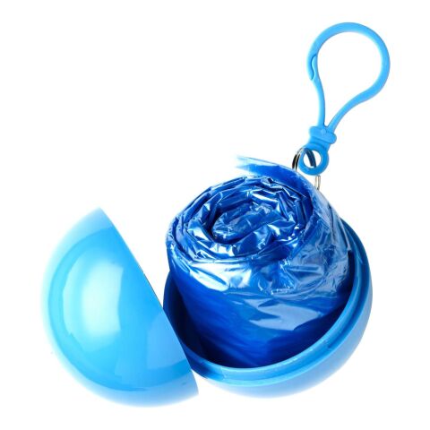 Pelota de plástico con un poncho azul claro | sin montaje de publicidad | no disponible | no disponible