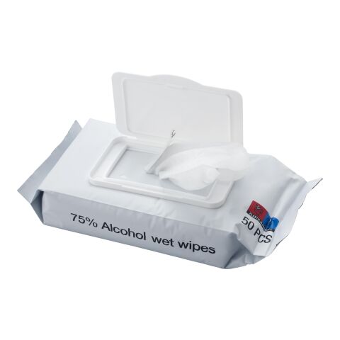 50 toallitas desinfectantes blanco | sin montaje de publicidad | no disponible | no disponible