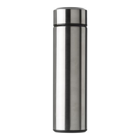Termo de acero inox. (450 ml) con LED negro | sin montaje de publicidad | no disponible | no disponible
