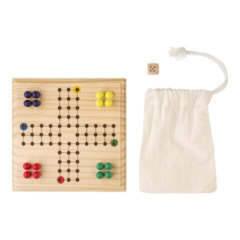 Juego de parchís de madera marrón | sin montaje de publicidad | no disponible | no disponible