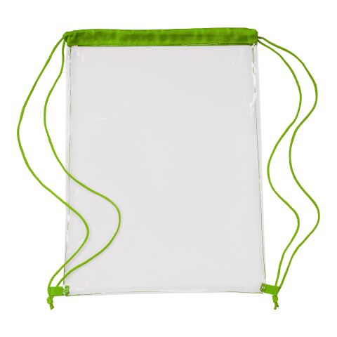 Mochila transparente en PVC negro | sin montaje de publicidad | no disponible | no disponible