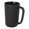 Taza de cerámica de 480 ml "Perk" Estándar | negro | sin montaje de publicidad | no disponible | no disponible