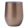 Taza con aislamiento de cobre de 350 ml de acero inóxidable reciclado con certificado RCS "Corzo" Estándar | Bronce | sin montaje de publicidad | no disponible | no disponible