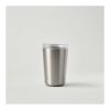 Vaso con aislamiento de 350&nbsp;ml “Ocean Bottle” Estándar | Gris acero inoxidable | sin montaje de publicidad | no disponible | no disponible