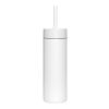 Botella de agua de 473&nbsp;ml con pajita "MiiR Sipper" blanco