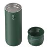 Vaso de acero inoxidable reciclado Ocean Bottle Peak Brew 590 ml Estándar | Verde bosque | sin montaje de publicidad | no disponible | no disponible