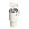 Taza Stanley Everyday Suburban 710 ml aislada de acero inoxidable reciclado Crema