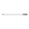 Bolígrafo giratorio SMART de aluminio reciclado (tinta negra) blanco