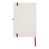 Cuaderno Spectrum A5 de tapa dura con bordes de colores Rojo