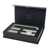 Juego de bolígrafo y rotulador Parker IM Essentials - negro Negro intenso