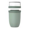 Fiambrera con aislamiento de 750+300&nbsp;ml "Mepal Ellipse" Verde salvia