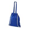 Mochila con asas de algodón "Eliza" Estándar | Azul real | sin montaje de publicidad | no disponible | no disponible | no disponible