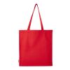 Bolsa Tote con refuerzos de 14&nbsp;l algodón orgánico OCS de 180&nbsp;g/m² "Odisha" Estándar | Rojo | sin montaje de publicidad | no disponible | no disponible | no disponible