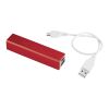 Batería externa 2200 mAh de aluminio "Volt" Estándar | Rojo | sin montaje de publicidad | no disponible | no disponible