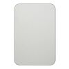 Batería externa magnética Avis de 5000 mAh fabricada con aluminio reciclado RCS Plata