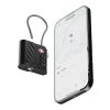 Candado de combinación Xtorm Lock Tag TSA con localizador Negro intenso