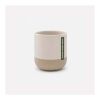 Juego de tazas de café Reclay de 150 ml de Originalhome blanco
