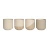 Juego de tazas para té y matcha Reclay de 350 ml de Originalhome blanco