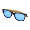 Gafas de sol con patillas de bambú "Hue" Estándar | Azul-Natural | sin montaje de publicidad | no disponible | no disponible