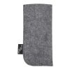 Funda para gafas de material reciclado GRS "Felta" Estándar | Gris | sin montaje de publicidad | no disponible | no disponible | no disponible