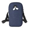 Funda para teléfono de material reciclado GRS "Ross" Azul profundo