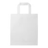 Bolsa Tote pequeña de 3&nbsp;L reciclada con certificado GRS "EcoSeal" Estándar | Blanco | sin montaje de publicidad | no disponible | no disponible | no disponible