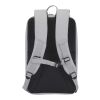 Mochila para portátil SMART de 15" fabricada con material reciclado GRS, 18 l Gris claro