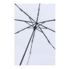 Paraguas manual plegable Aaron de 23 pulgadas blanco