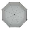Paraguas plegable SMART de 21" fabricado en RPET Gris claro