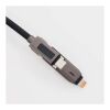 Cable de carga SCX.design C43 de 65 W Negro intenso